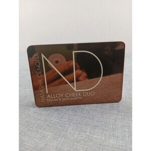Natasha Denona Alloy Cheek Duo in Super Glow + Blush & Bronze Powder Full Sz NIB